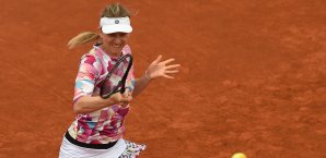 Mona Barthel setzte sich gegen Karolina Pliskova durch Mona Barthel